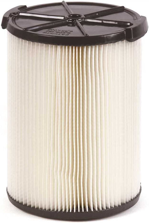RIDGID Everyday Dirt 1-Layer Pleated Paper Filter