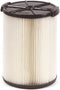 RIDGID Everyday Dirt 1-Layer Pleated Paper Filter