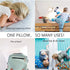 Aisawate Toddler Pillow with Pillowcase - Soft Organic Cotton Bed Pillows for Sleeping - 13X18 Small Kids Pillow for Travel, Crib, Bed Set- White Pillows - Machine and Hypoallergenic