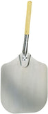 "American Metalcraft 2512 26"" Aluminum Pizza Peel with 10"" Wood Handle, 12"" x 14"" Medium Blade", Silver