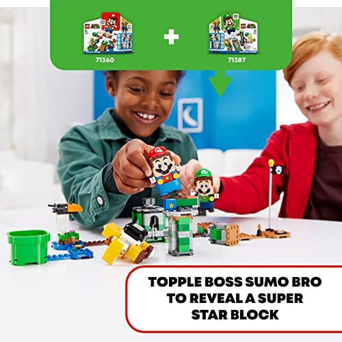 LEGO Super Mario Boss Sumo Bro Topple Tower Expansion Set 71388 Building Kit; Collectible Toy for Kids; New 2021 (231 Pieces)