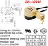 Ceiling Fan Switch Zing Ear ZE-109M Pull Chain Switch On/Off Light Switch for Hunter Ceiling Fan Light Lamp Replacement