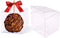 Clear Candy Apple Boxes With Hole Top | 4inch x 4inch x 4inch