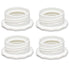 PumpMom Pump Bottle Adapter, Baby Bottle Thread Changer Converter for Spectra S1 S2 Pump Wide Mouth Flanges to Use Standard Sized Bottles. Compatible with Medela, Ameda, Dr. Brown Narrow Neck Bottles