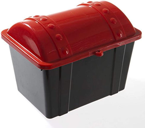 U.S. Toy Treasure Chest/Red-Black, One Size