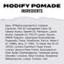 Hanz de Fuko Modify – Premium Men’s Hair Styling Pomade – Medium Hold, High Shine – Certified Organic Ingredients, 2 oz.