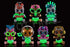 5 Surprise Unicorn Squad Series 6 Newborn Unicorn Glow Squard (2 Pack) by ZURU, Amazon Exclusive Mystery Collectible Toys, Mini Glow in The Dark, Collectable Capsule