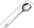 Callyne 12 Piece Round Soup Spoons, Stainless Steel Bouillon Spoon