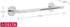 Delta Faucet 75912 Trinsic Towel Bar, 12 inch, Chrome