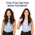 Crave Naturals Glide Thru Detangling Brush for Adults & Kids Hair. Detangler Hairbrush for Natural, Curly, Straight, Wet or Dry Hair. Hair Brushes for Women. Styling Brush (Blue)