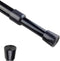 DZHJKIO Spring Tension Curtain Rods 28-43 Inch Adjustable Spring Loaded Small Mini Extendable Heavy Duty Black Curtain Tension Rod For Kitchen, Bathroom, Window, Bookshelf ,Closet?Black?