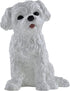 Boulevard East Concepts Maltese Breed Puppy Dog Collectible Figurine Statue