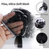 Shower Loofah Sponge Bath puff Large 75g XL for Women Men Kids Soft Mesh Pouf Body Scrubber Gentle Exfoliating shower Ball Buff Luffa with Bamboo Charcoal for Silky and Smooth Skin Cleansing 3pack