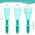 Detangling Hair Brush,Hair Detangler Brush and Wide Tooth Comb Set for Black Natural Curly Wet Dry Thick Straight Long Hair, Afro American Type 3a-4c, Comfortable Grip,Easy to Clean, Durable