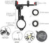 GUB Plus 6 Aluminum MTB Bicycle 3.5-6.2" Motorcycle Phone Holder Support GPS Mount for Bike Handlebar Accessories (Black-Red)