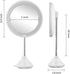 5X Magnifying Mirror with Light Makeup Mirror with Lights LED Lighted Makeup Mirror Vanity Mirror with Lights Flexible Gooseneck Mirror with Lights with Powerful Suction Cup