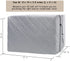 Indoor Air Conditioner Cover, AC Unit Window Cover for Inside Double Insulation with Elastic Drawstring 21 x 15 x 3.5 inches (L x H x D)