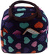 Wowlife Cute Love Heart Lunch Bag Tote Bag Lunch Organizer Lunch Holder Lunch Container Reusable Lunch Bags (Black)