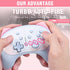 IINE Cute Switch Controller, Bluetooth Cartoon Kitten Nintendo Switch Controllers Wireless, Kawaii Light Switch Gaming PC Controller with TURBO/ Double Vibration Function