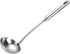 TBWHL Metal Soup Ladle 304 Stainless Steel Gravy Sauce Ladle with Long Handle for Kitchen 13.4"