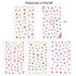Konsait 1000+pcs Unicorn Nail Stickers Nail Decals Self Adhesive 3D Nail Art Stickers Nail Tips Decorations Manicure Decoration for Kids Little Girls Fingernails Toenails Nail Tips