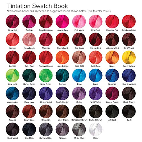 Kiss Tintation Semi-Permanent Hair Color Treatment 148 mL (5 US fl.oz) (Aquamarine)