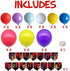Fnaf Party Supplies Theme Decorations Happy Birthday Banner 1 Cake Topper 24 Cupcake Toppers 35 Balloons Balloon Strip