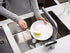 Joseph Joseph 85025 Edge Dish Brush with Integrated Sink Rest, Green
