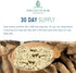 Holistic Bin Indonesian Tongkat Ali Capsules 1000mg Per Serving | Wild Harvested Eurycoma Longifolia Roots from Sumatra | No Fillers - 100% Pure Tongkat Ali for Men and Women (30 Day Supply)