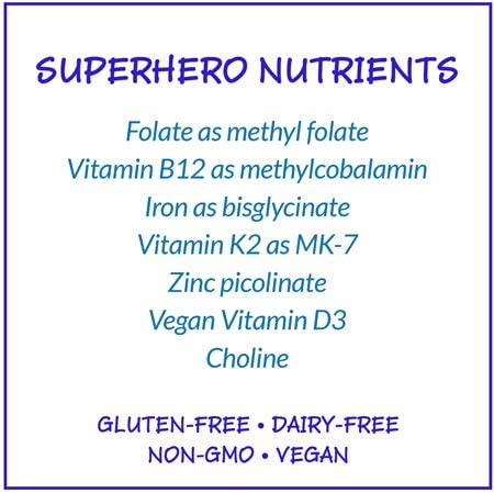 Super Mini-Multi - Children's Multivitamin Swallowable Capsules with Methyl Folate, Methyl B12 and Coenzyme B Vitamins for Growth, Focus, Brain Health (120 Capsules)