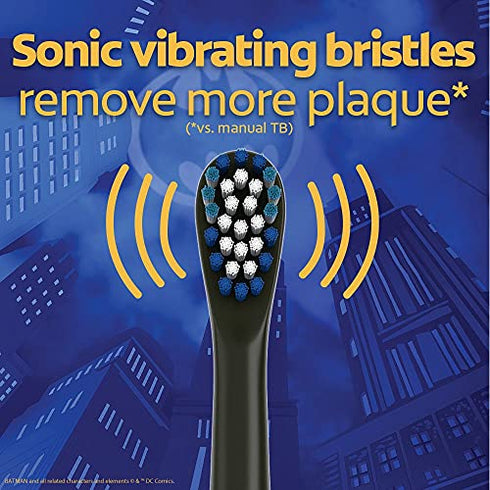 Colgate Kids Battery Powered Toothbrush, Trolls, Extra Soft Bristles, 1 Pack