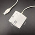 EMV SIM eID Smart Chip Card Reader Writer Programmer #N68 DOD Military USB Common Access CAC Smart Card Reader + SDK Kit, Compatible Windows (White)