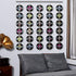Boao 35 Pieces 7 Inch 1950's Rock and Roll Party Decorations Retro Aesthetic Records Signs for Wall Decor 50's Theme Party Decorations Music Party Supplies