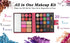 All in one Makeup Kit, Eyeshadow Palette Lip Glosses Blusher Concealer Powder Brush Mirror,Professional makeup kit set for women girls teens or Beginner,32 Color (1Pc)