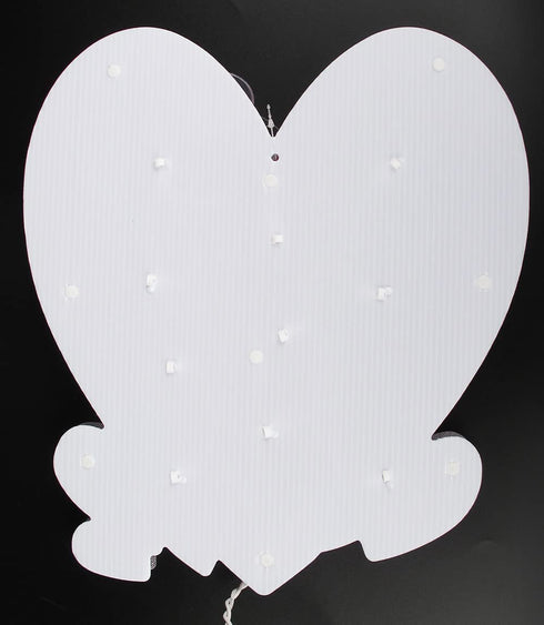 Lighted Valentine's Heart Window Decoration