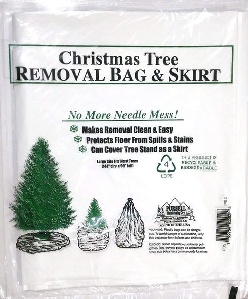Pursell 83-DT5026 Premium Christmas Poly Large Storage Bag 9' x 6' for 9' Trees, 9 Foot (Packaging may vary)