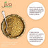Jiva Organic Fenugreek Seeds 7 Ounce - Non-GMO, Fenugreek Seeds For Hair Growth, Cooking & Sprouting, Methi Seeds For Methi Dana Water, Fenogreco En Semillas, Whole Fenugreek Spice, Helba Seeds