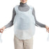 The bbosong lab Disposable Apron 100pcs /Disposable Adult Bibs/Non-woven Fabric/Keep Clothing Clean/Great for dining guests at restaurants/Hygienic,absorbent,soft Apron
