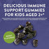 Nature’s Way Sambucus Elderberry Gummies for Kids, Immune Support Gummies*, with Vitamin C and Zinc, Delicious Berry Flavor, 60 Gummies