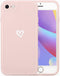 HJWKJUS Compatible with iPhone 7/8/SE 2020/SE 2022 Case for Women Girls, Cute Love Heart Pattern Soft Slim TPU Protective Bumper Phone Case for iPhone 7/8/SE 2020 4.7?-Pink
