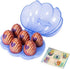 Hatchimals CollEGGtibles, Mermal Magic 6 Pack Shell Carrying Case with Season 5 CollEGGtibles, for Kids Aged 5 and Up (Color May Vary)