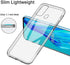 Ulefone Note 9P Case with Tempered Glass Screen Protector Crystal Soft Clear Shockproof TPU Bumper Transparent Silicone Protective Phone case Cover for Ulefone Note 9P (6.52")
