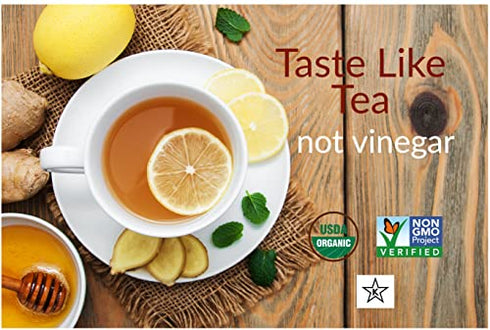 Superfood K-Cup Tea Pods – Organic Apple Cider Vinegar Tea with The Mother for Daily Wellness. Mother Earth Essentials presents My Main Squeeze Orange Peel Basil in 12 Single Serving Pods. Keurig compatible.