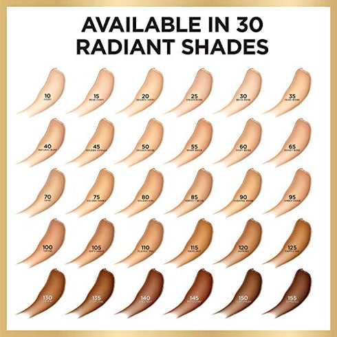 L'Oreal Paris Age Perfect Radiant Serum Foundation with SPF 50, Honey Rose, 1 Ounce