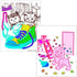 Lisa Frank Coloring Book and Stickers Super Set (3 Books with Over 30 Lisa Frank Stickers)