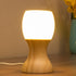 LONRISWAY LED Wood Desk Lamp, Bedroom Bedside Night Light, Dimmable Led Lighting, Creative Home Decor Table lamp, Unique House