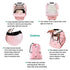 Baby Car Seat Covers-Acrabros Multifunctional Infant Carseat Canopy for Boys Girls,Stretchy Breathable Adjustable Peep Window Universal Fit Pink"Baby Arrow"