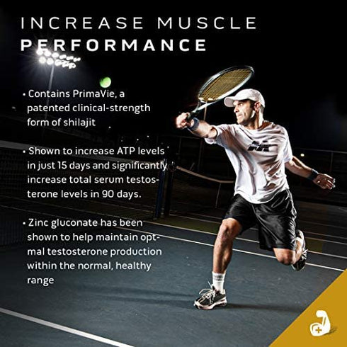 Testosterone Booster for Men | MuscleTech AlphaTest | Tribulus Terrestris & Boron Supplement | Max-Strength ATP & Test Booster | Daily Workout Supplements for Men, 120 Pills (Package May Vary)