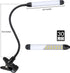 COSYWARM 6W Clip on Light, LED Reading Light for Bed Headboard, Eye Caring Reading Lamp for Bed, Gooseneck Design for Book Clamp Light, 2 Brightness Levels, Clip on Lamp for Desk, Bed Headboard.