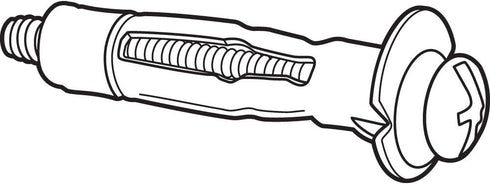 Prime-Line Products Z 10532 Molly Bolt Standard, 1 1/4-Inch, 50-Pack